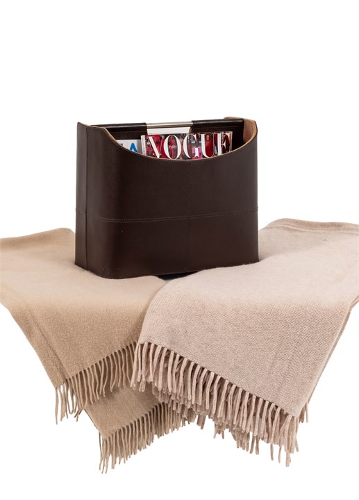 Magasinholder og pledd