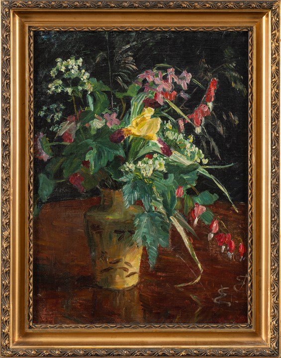 Oppstilling med markblomster