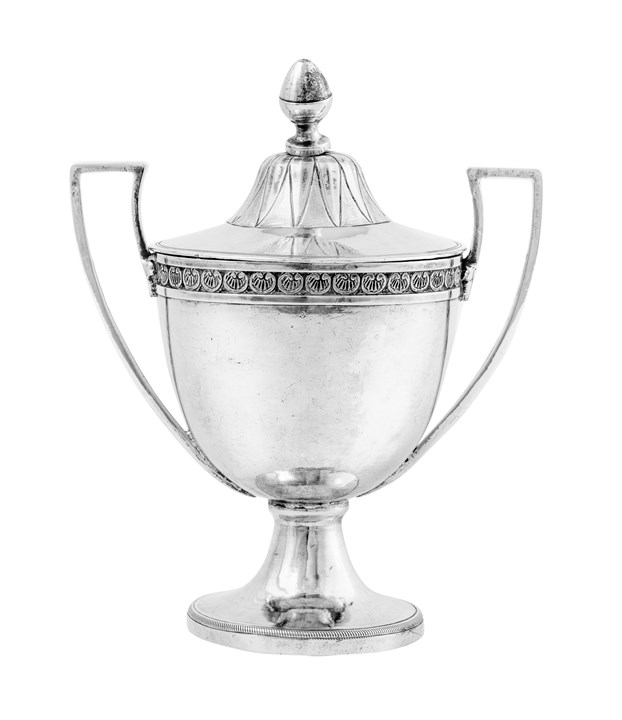 Empire skål med lokk