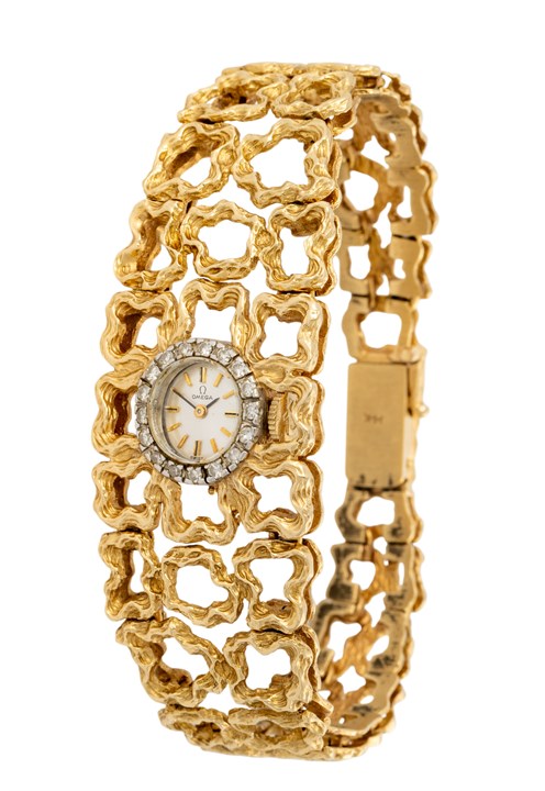 Dameur med gull og diamanter