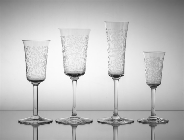 48 "Leillah" glass i ulike størrelser