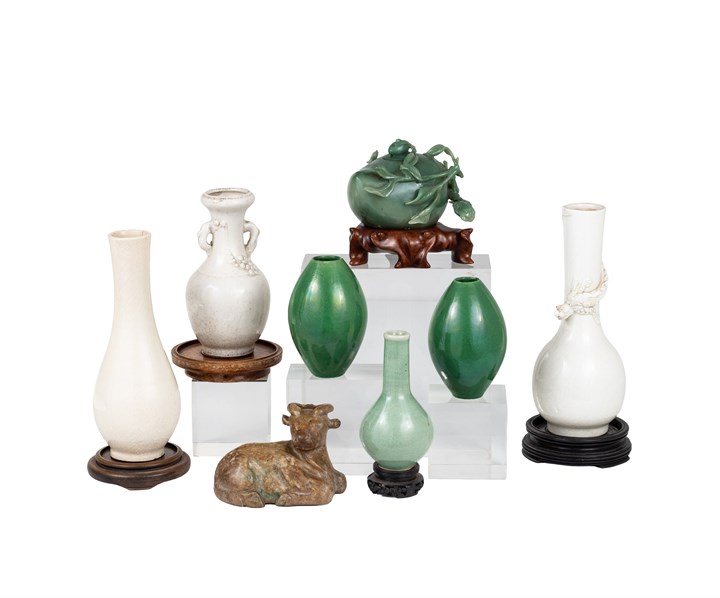 Samling kinesiske objekter