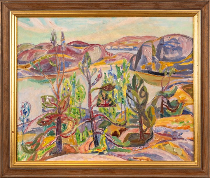 Mot Runsholmen, Justøy, sommeren 1959