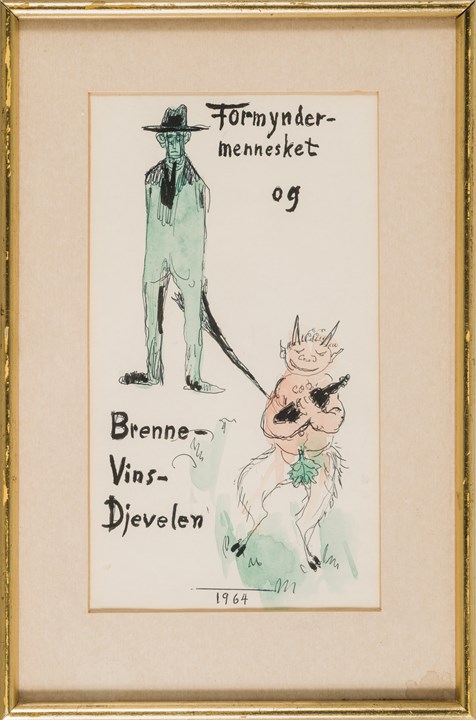 "Formyndermennesket og Brennevins-Djevelen" 1964