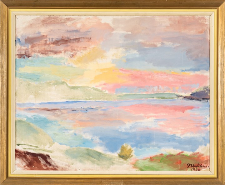 Leden aftenhimmel, 1966