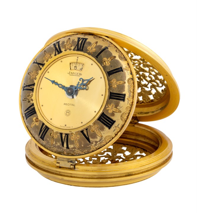 Reisevekkerklokke "Recital" 8 dagers verk, alarm