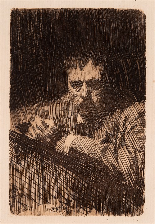 "En gravør" 1889