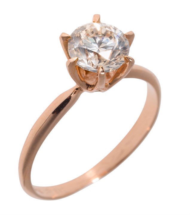 Solitaire diamantring