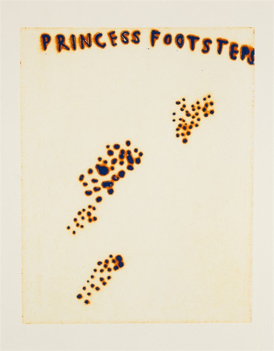 "Princess footsteps"
