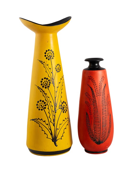 Vase og gulvurne