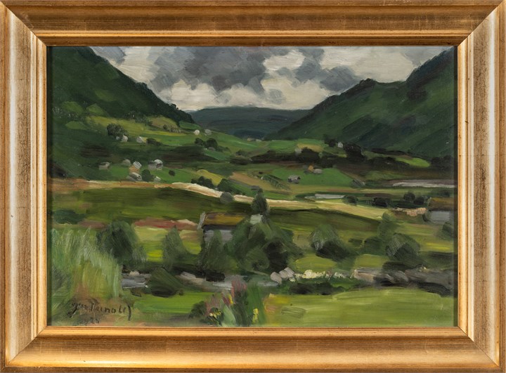 "Mellom bygerne, Morkdalen" 1928