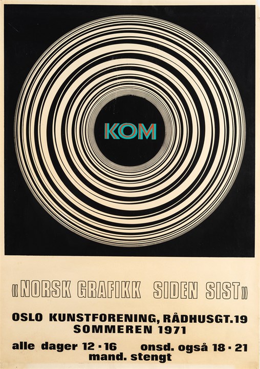 "Norsk grafikk siden sist" 1971