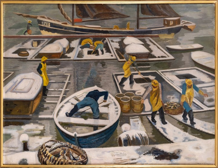 Fiskebrygge, 1936