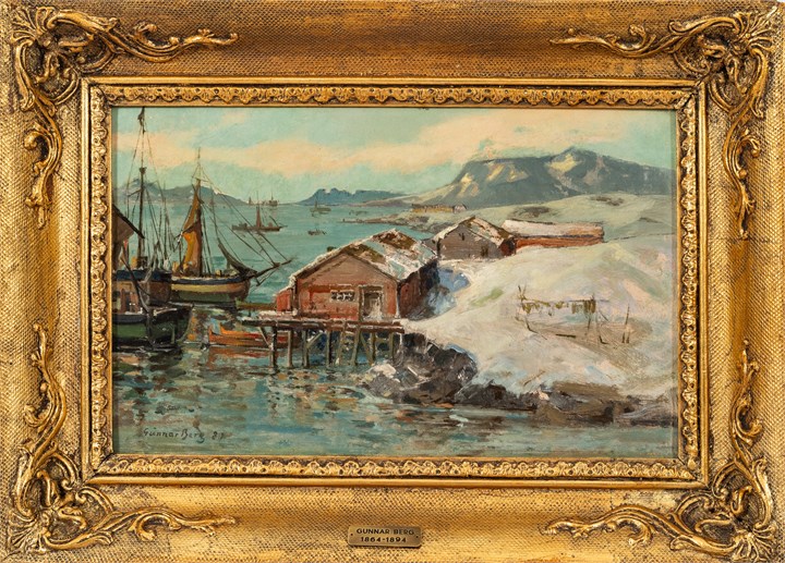 "Et fiskevær i Nordland" 1881