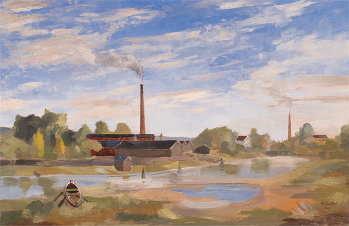 Fabrikker ved elven, 1941
