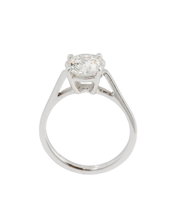 Solitaire diamantring