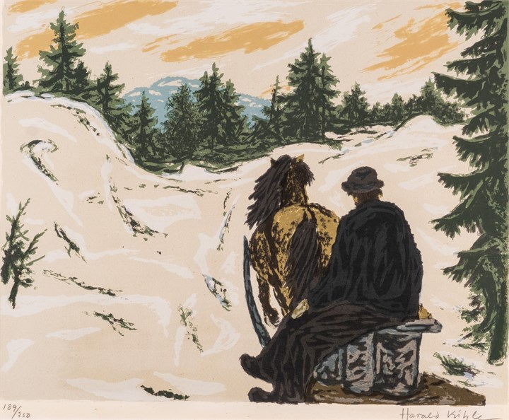 "Vannkjøring (Hakadal)" 1969