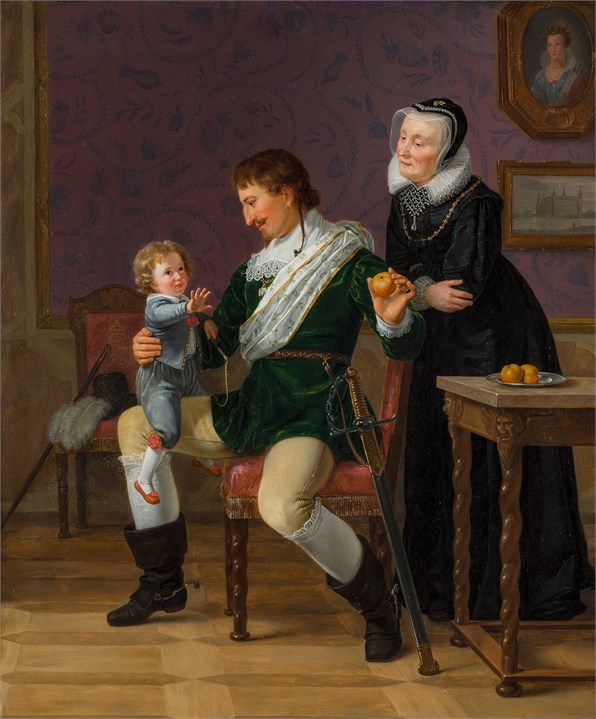 Familieidyll, 1833