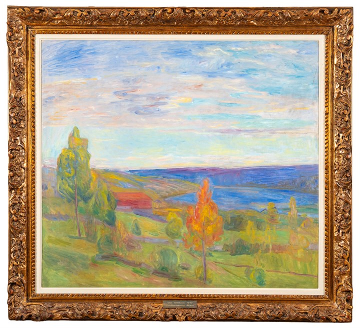 "Kveldsstemning Mjøsa" 1910