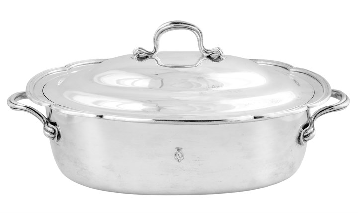 Ovalt potetfat med lokk 