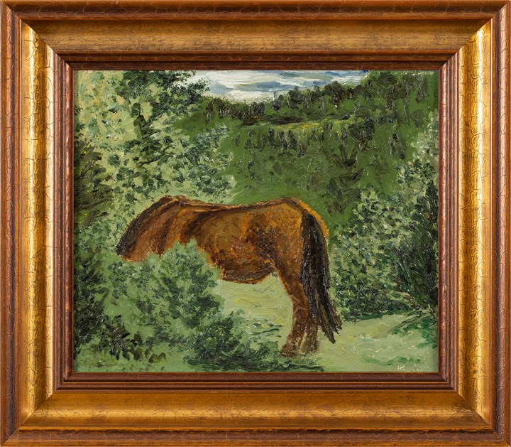 "Hesten mellem buskene" 1950