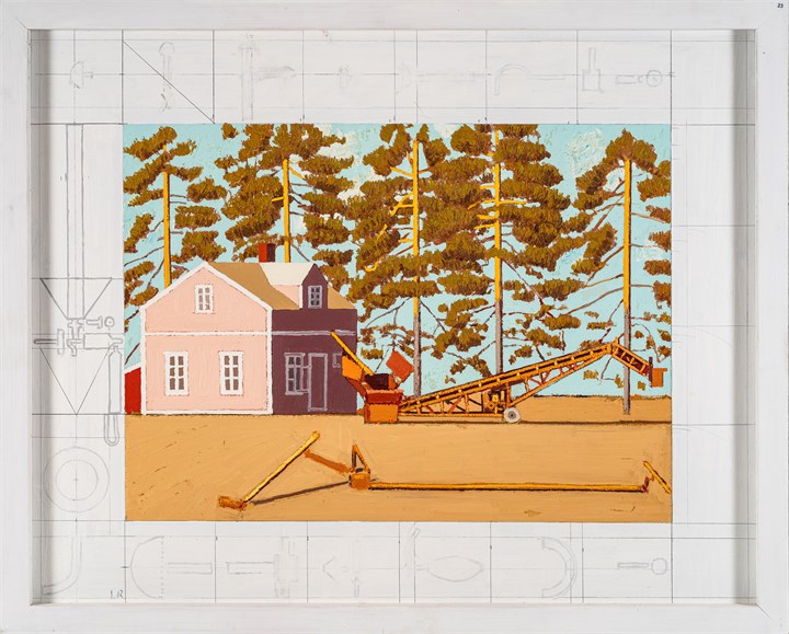 "Mellom furutrær i ettermiddagssolen" 2006 - 2007