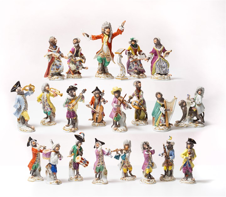 Apeorkester 21 deler (komplett)