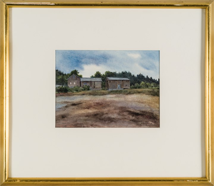 Fra Gudbrandsdalen 1980 og Vinterlandskap 1979 