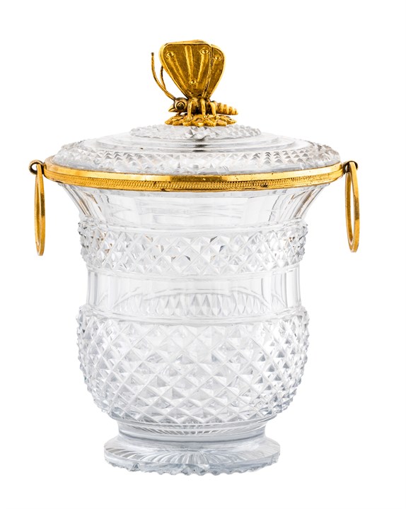 Honningkrukke med lokk 