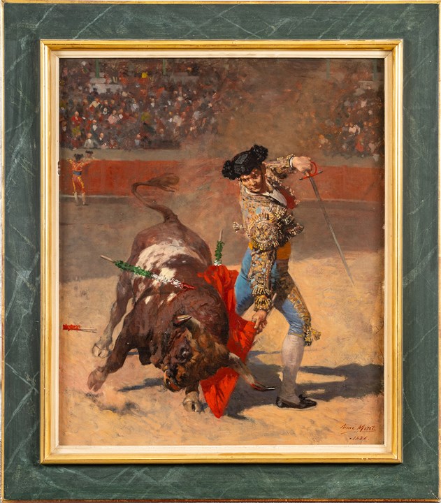 Tyrefekter scene 1886