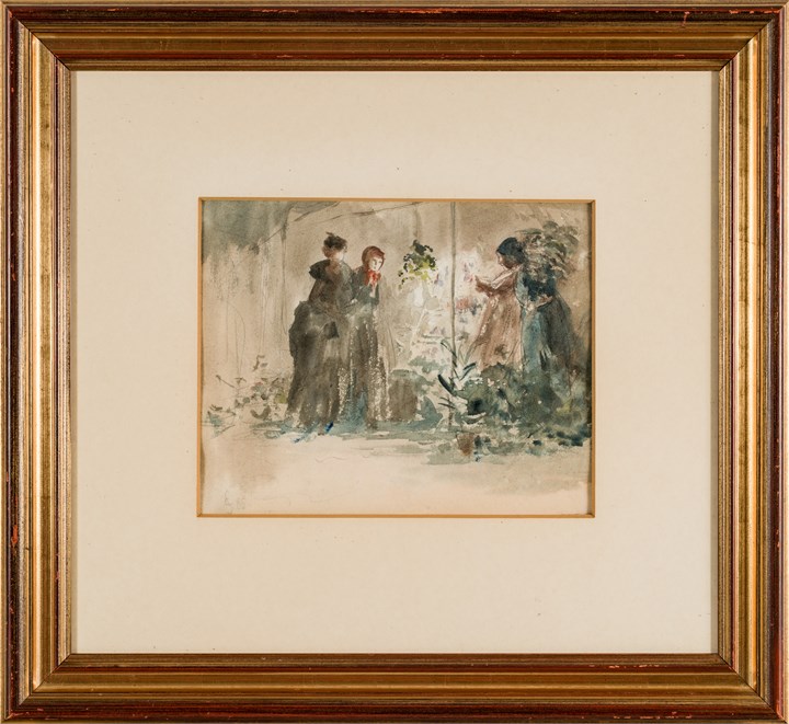 Blad fra kunstnerens skissebok