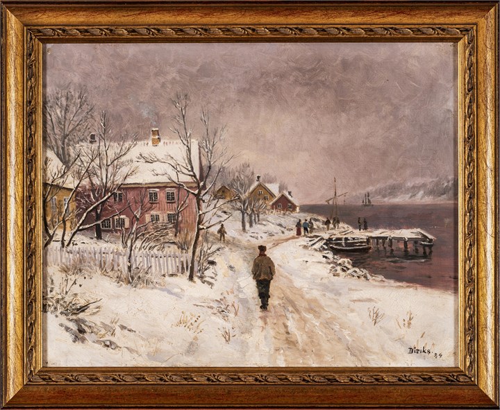 Fra Drøbak, 1884