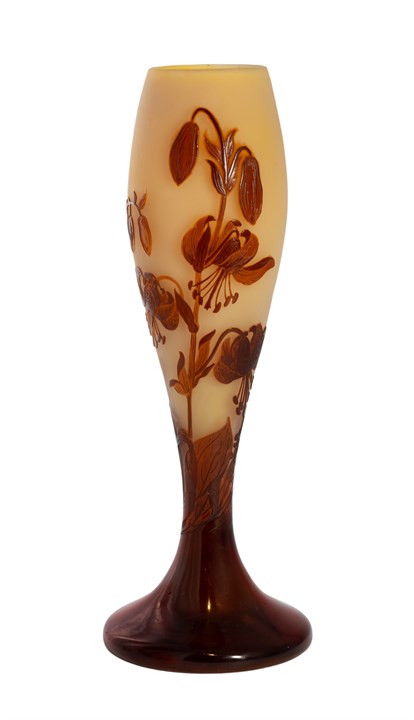 Cameo glass Vase
