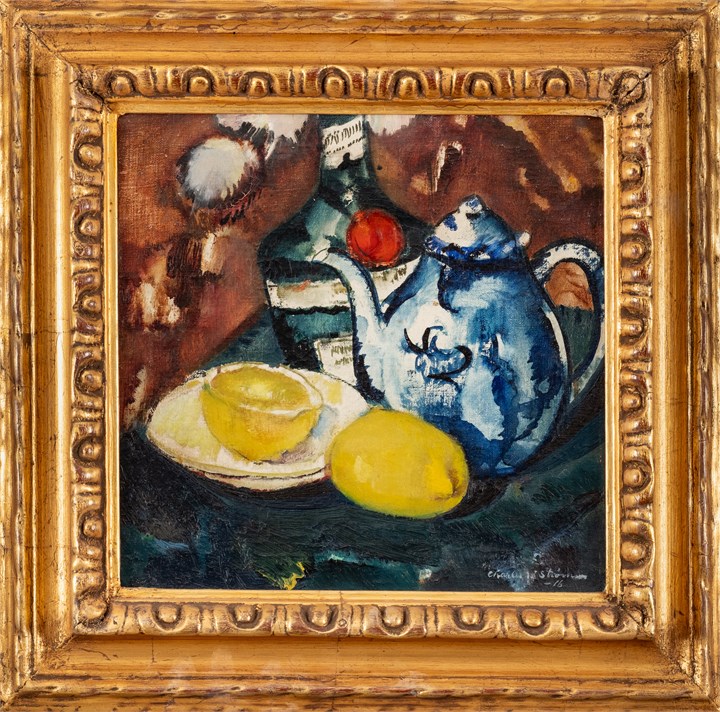 Stilleben med sitron, 1916