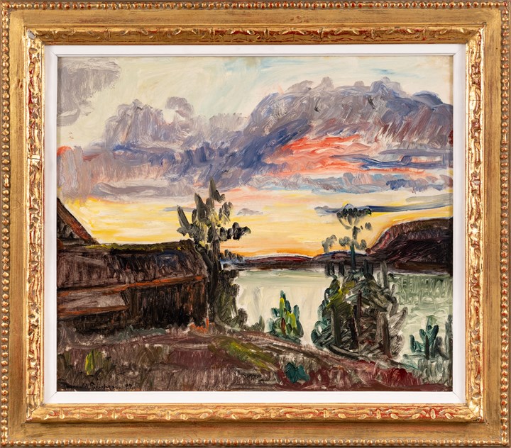 Solnedgang - Holmsbu, 1927