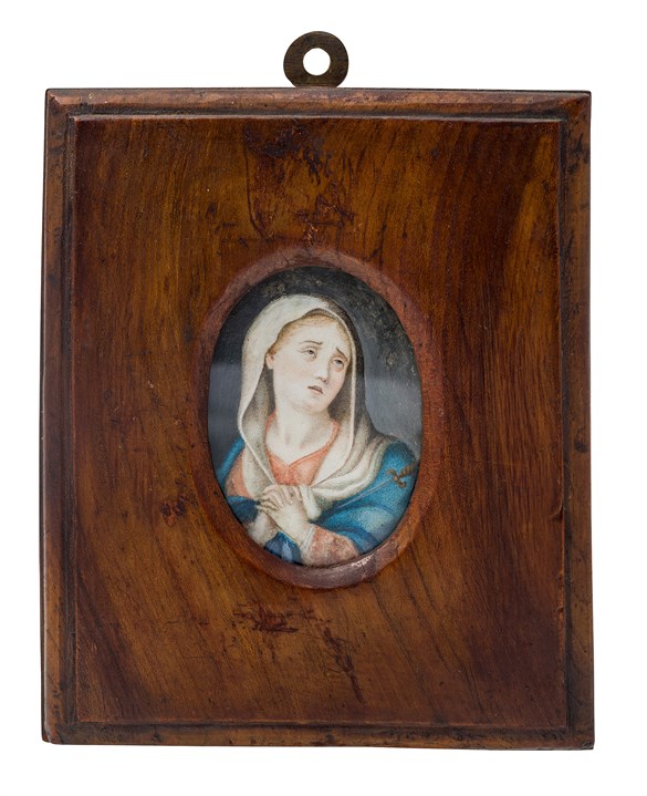 Jomfru Maria i bønn