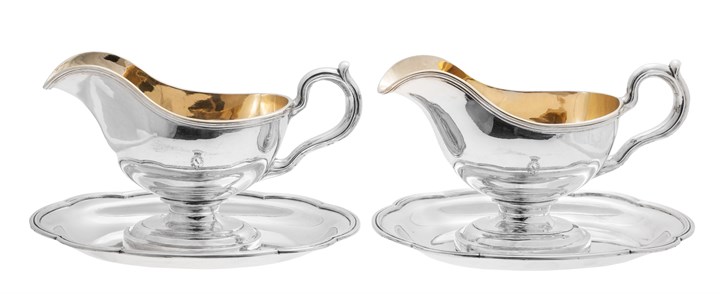 Et par sausenebb med underfat