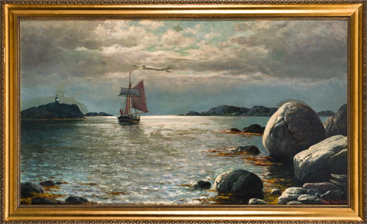 Seilskute vender hjem, 1925