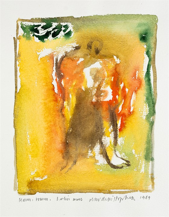"Mann i brann. Berlin Mars" 1989