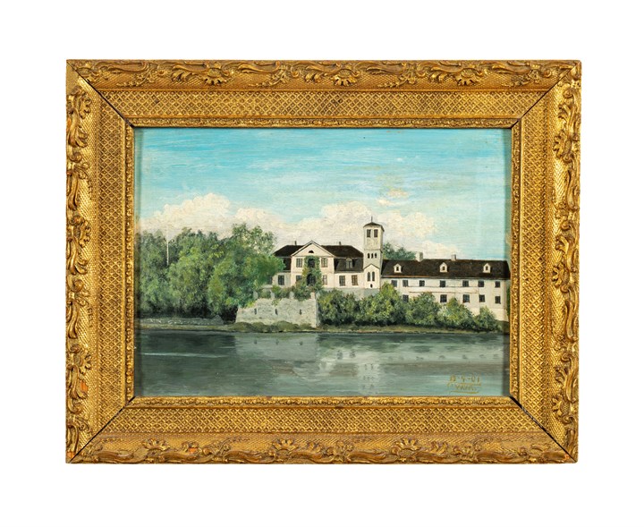 Kjørbo Gård i Sandvika, 1901