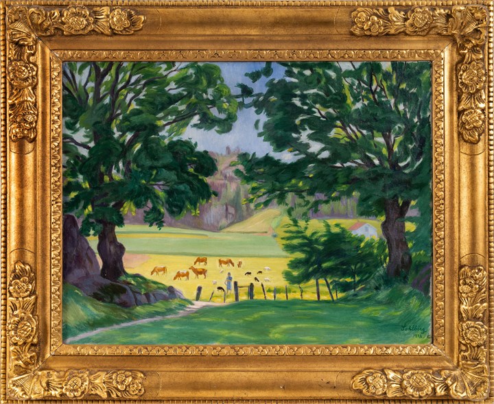 Sara vokter hjorden, 1918