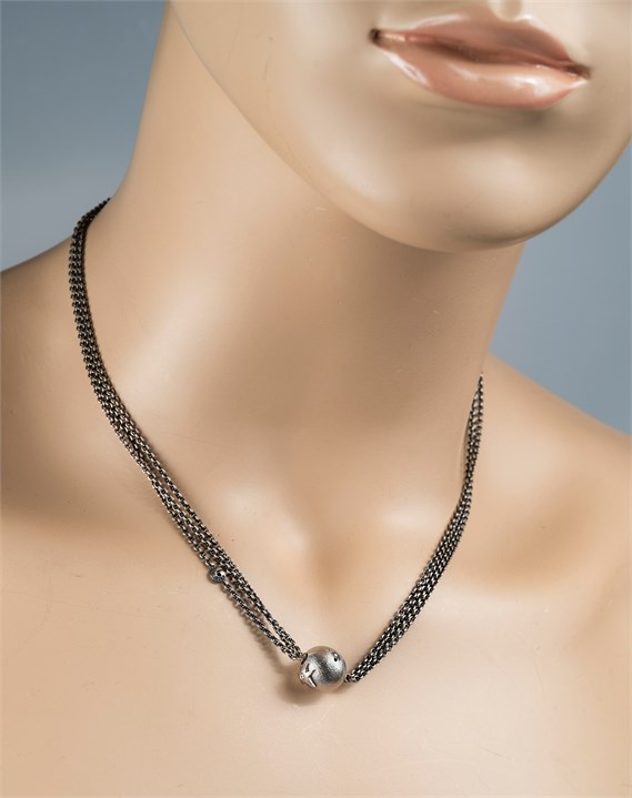 Halskjede med diamant