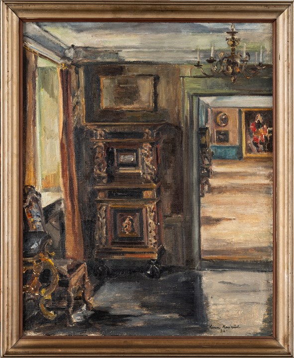 "Interiør" Fra Folkemuseet Bygdøy 1936