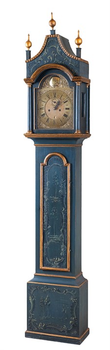 Gulvklokke, 1700-tallet